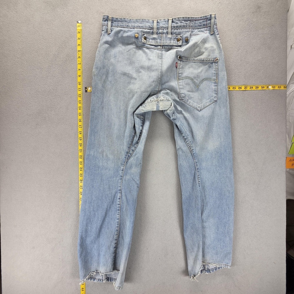 Vintage Levis Engineered Jeans Mens 36x32 Blue Cinch Back One‎ Pocket Twisted